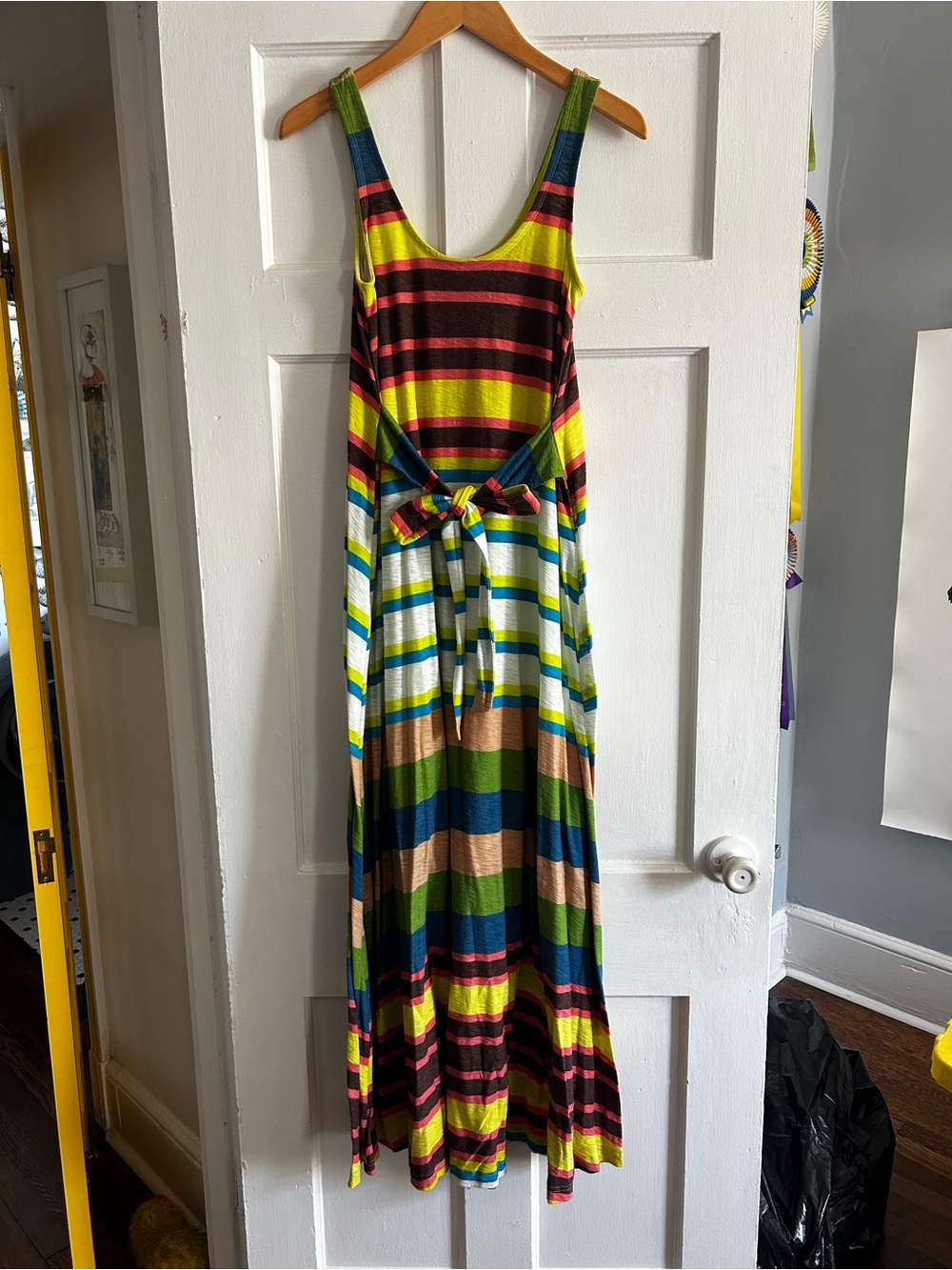 Plenty by Tracy Reese Multicolor Striped Sleeveless Maxi Dress